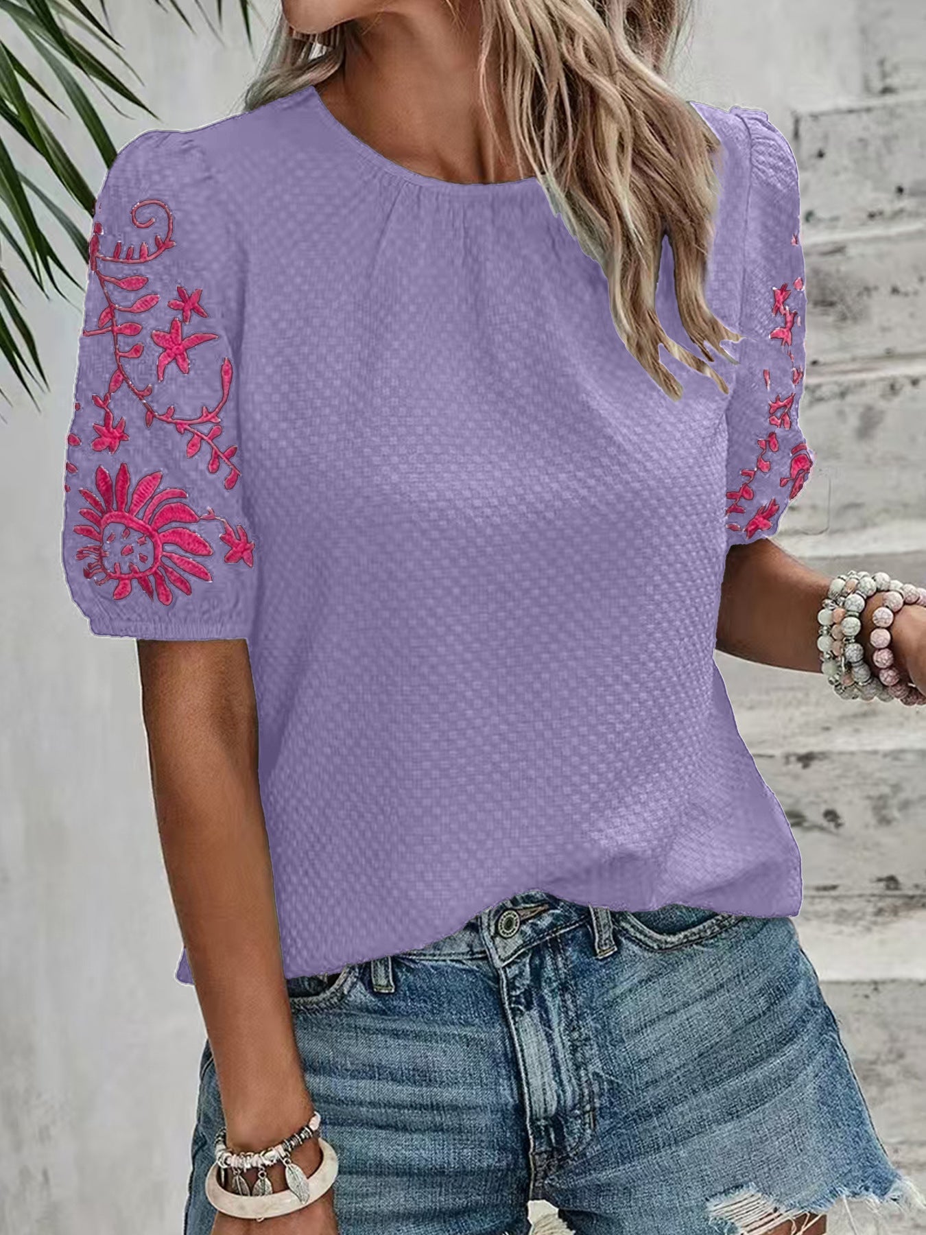 Blouse pour femme avec broderie berg-feldt