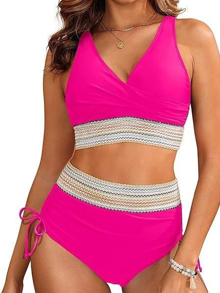 Wickel-Bikini mit High-Waist Shorts von berg-feldt