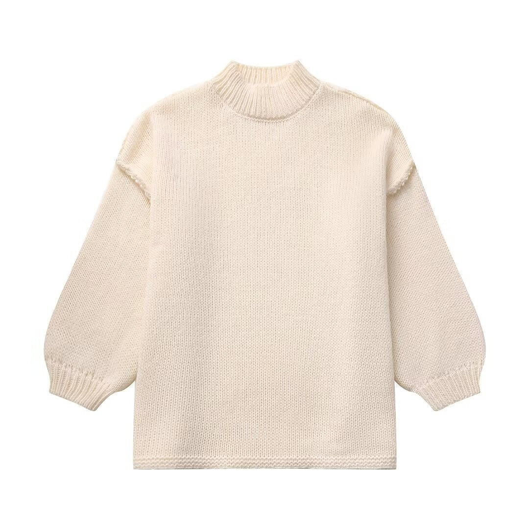 Women's Textured Knit Sweater by berg-feldt