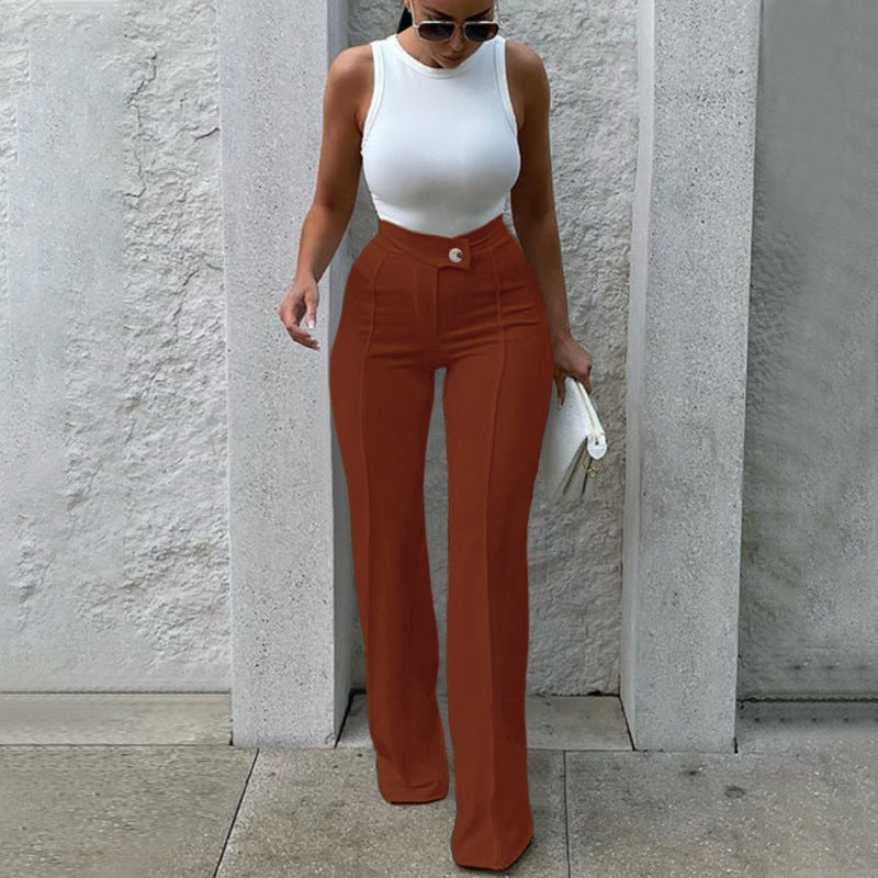 Pantalon large élégant et luxueux pour femme de Berg-Feldt