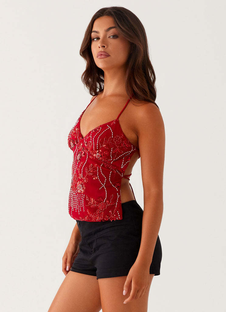 Women's Pearl Halter Top berg-feldt