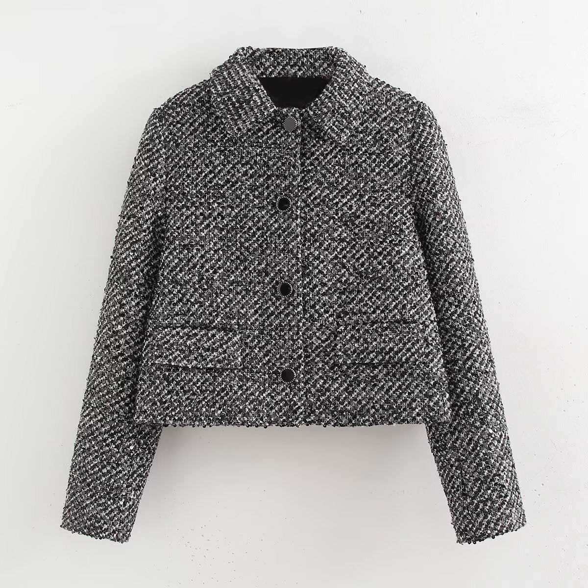 Women's structured cropped utility jacket by berg-feldt