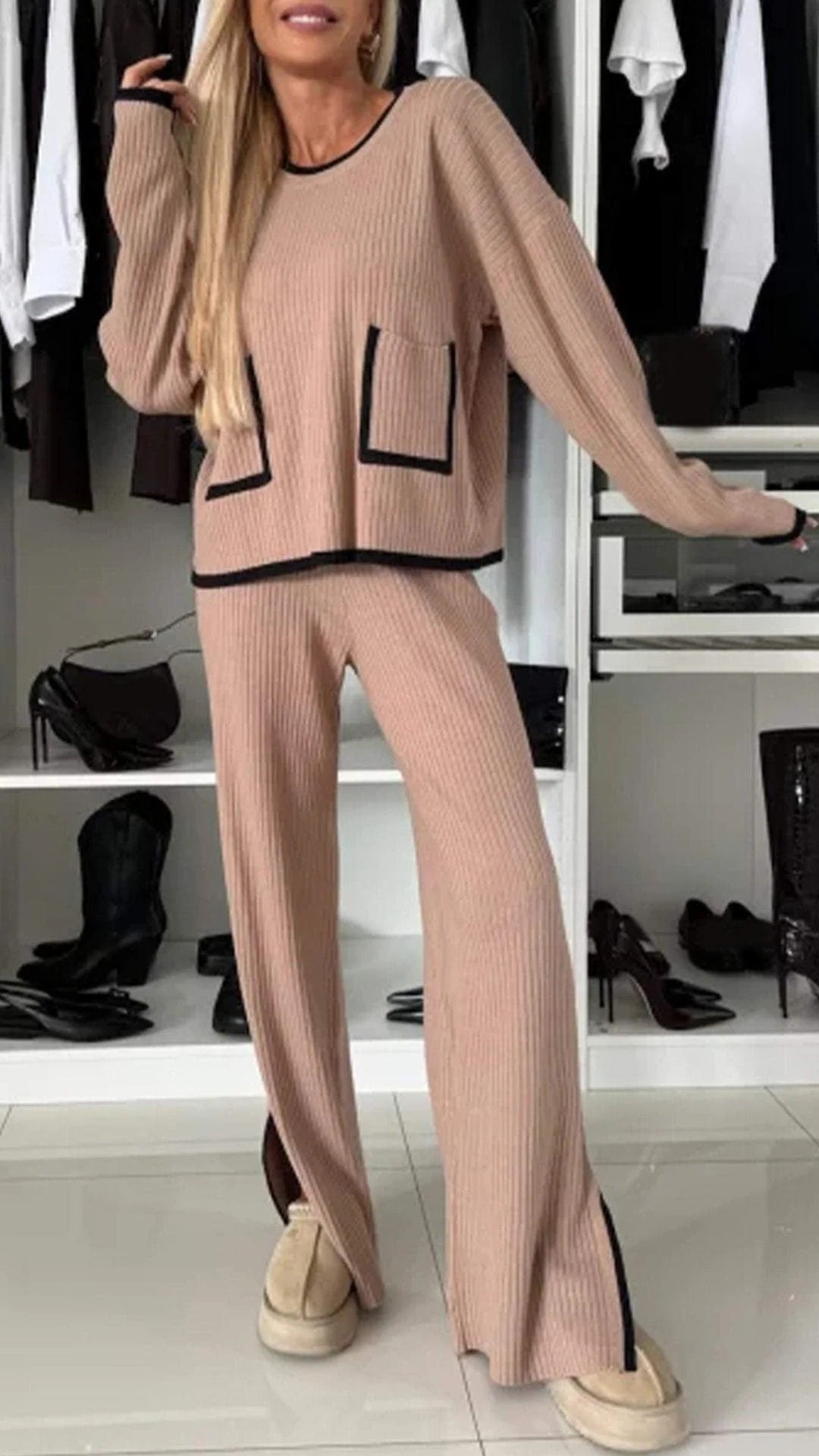 Damen-ensemble de détente aéré avec détails modernes Berg-Feldt