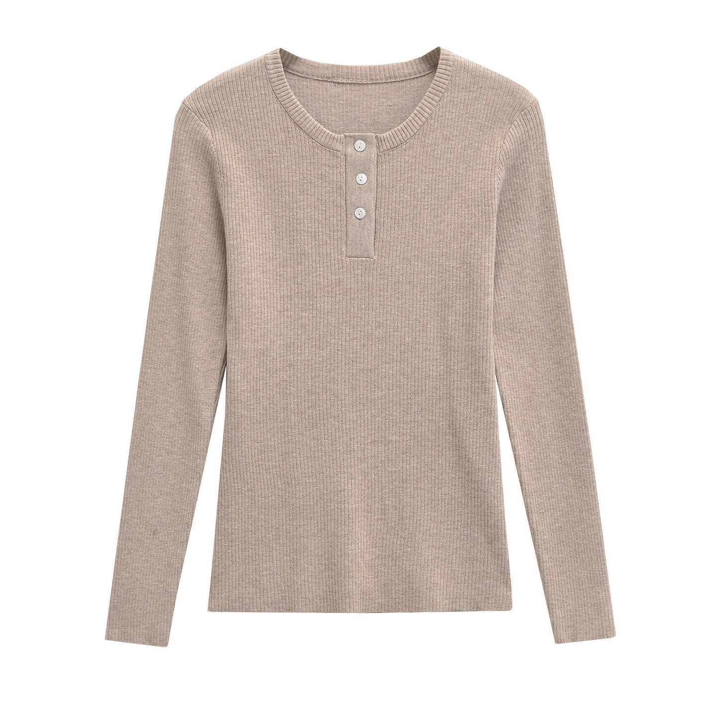 Women's Long-Sleeve Henley Shirt berg-feldt