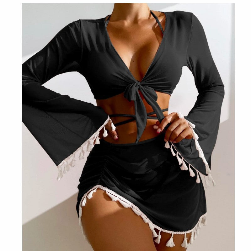 Ensemble de maillots de bain Berg-Feldt pour femme avec glands