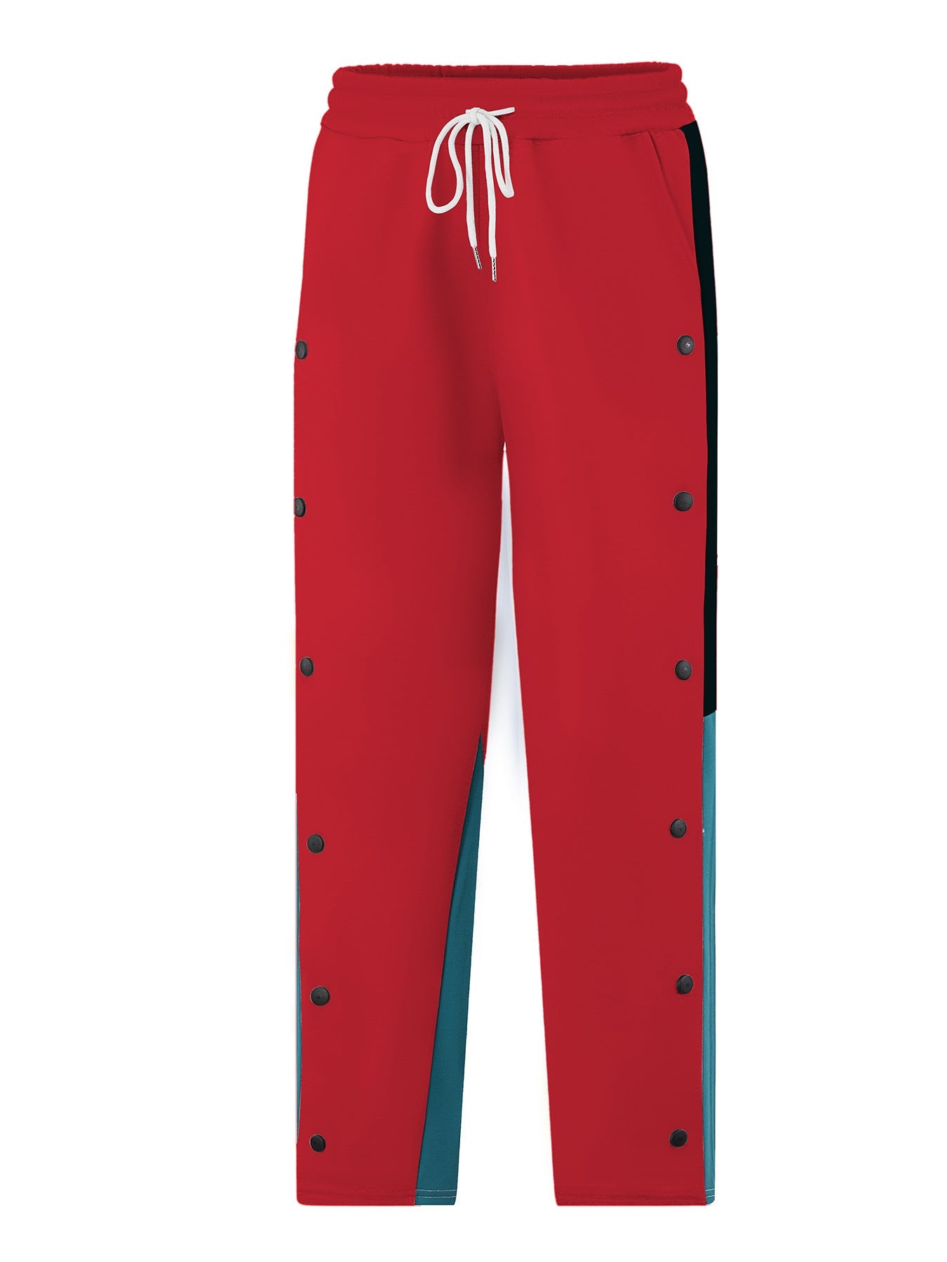 Pantalon d'entraînement sportif pour hommes avec fermeture à boutons-pression et structure respirante Berg-Feldt