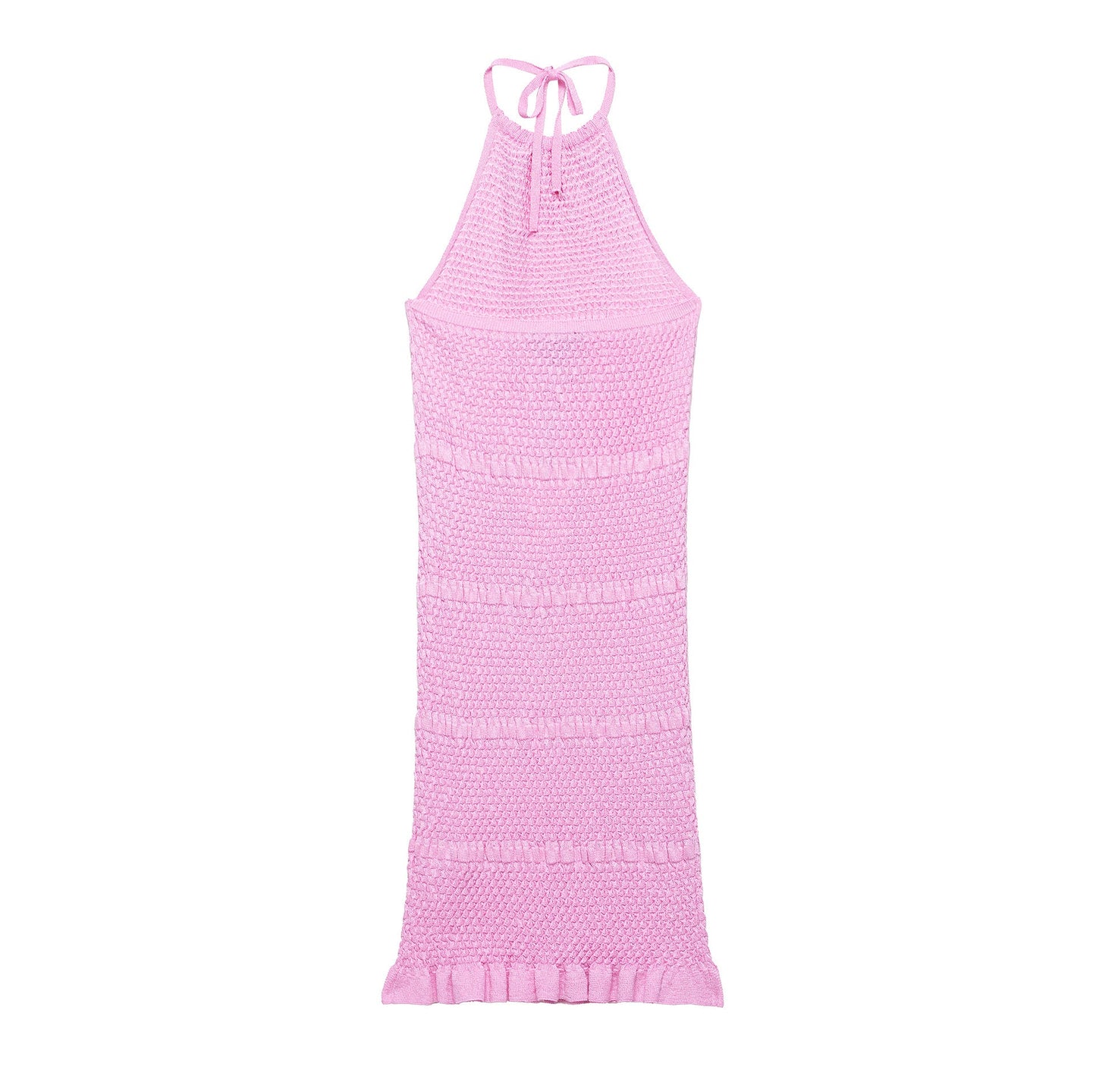 Women's Halter Neck Crochet Cover-Up Dress berg-feldt