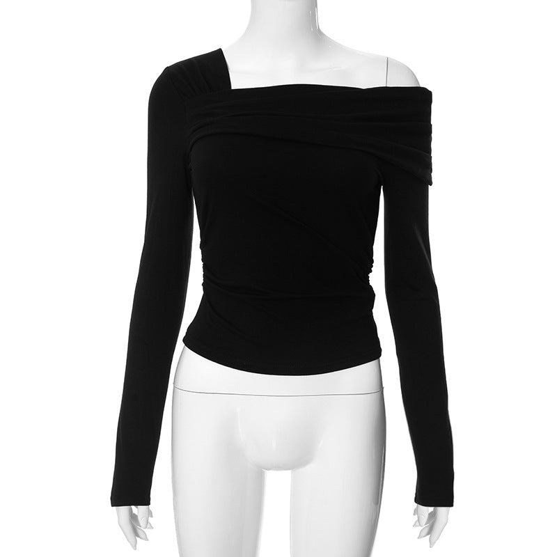 Women's Off-the-Shoulder Ruffled Long-Sleeve Top berg-feldt