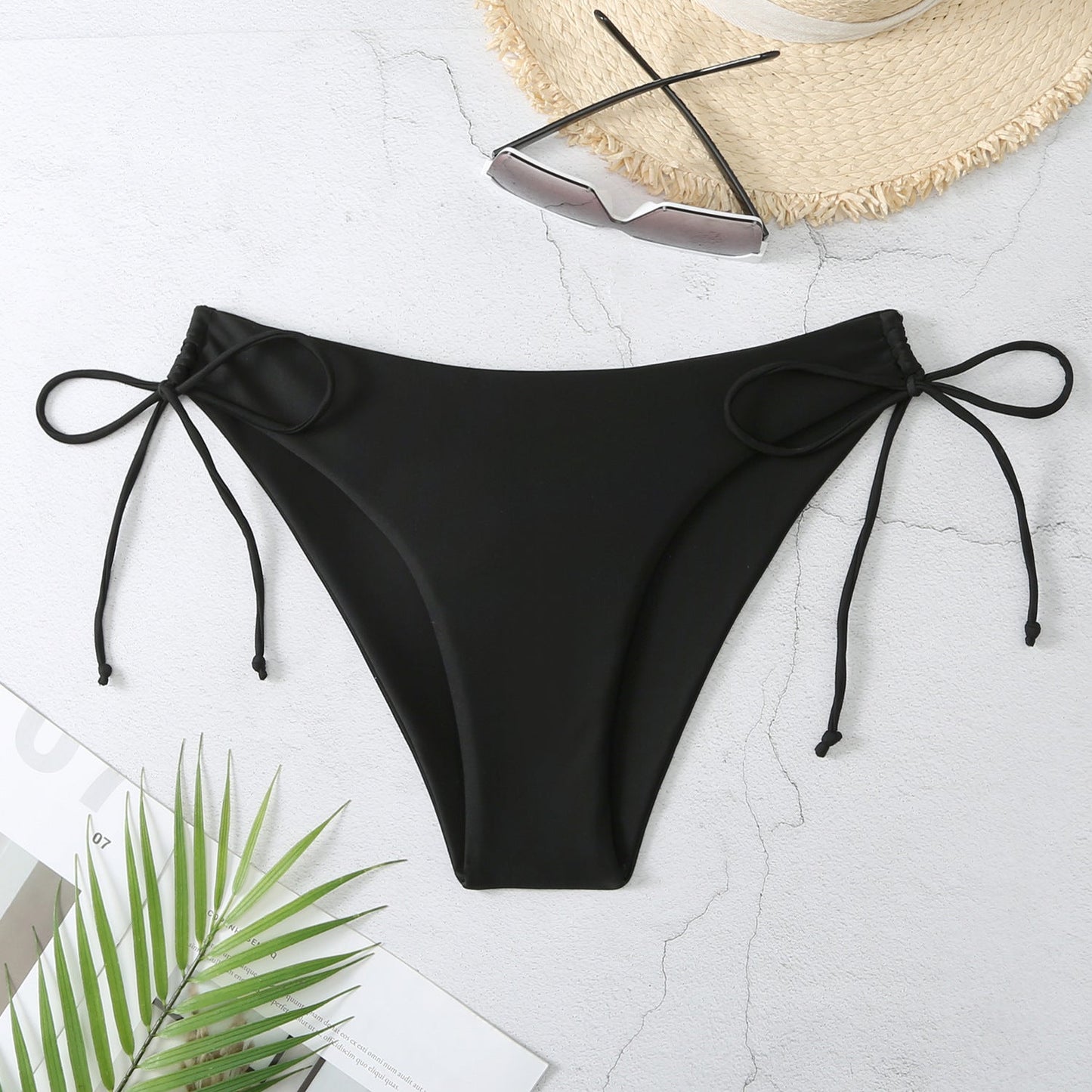 Wendebarer Damen Bikini-Slip mit Schnürung seitlich von berg-feldt