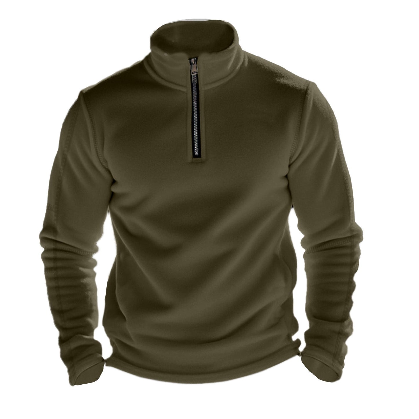 Polaire homme demi-zip col montant Berg-Feldt