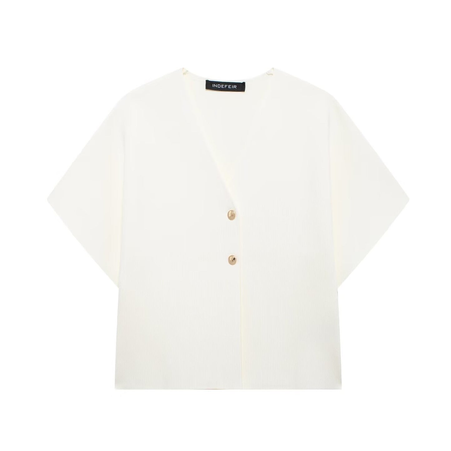 Women's Relaxed Fit Button-Down Blouse by berg-feldt