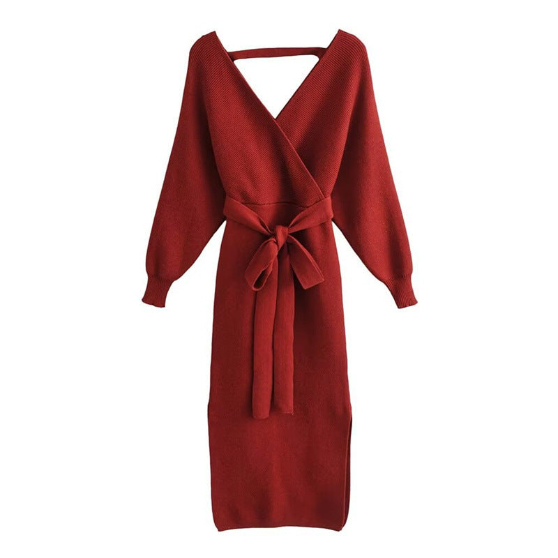 Women's Wrap Knit Dress berg-feldt