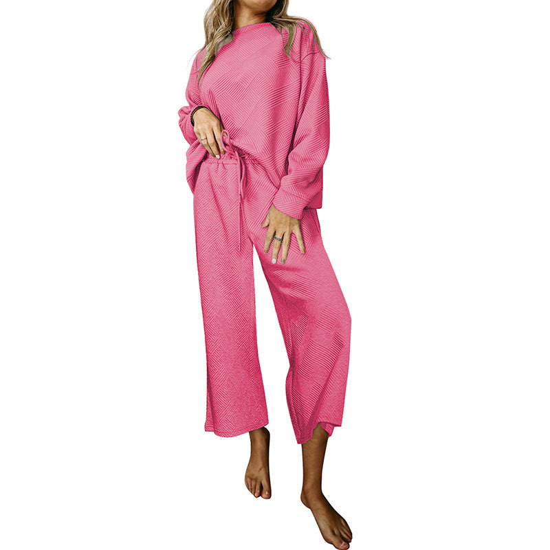 Bequemer Damen-Loungewear-Set mit weitem Schnitt und stylischen Details von berg-feldt