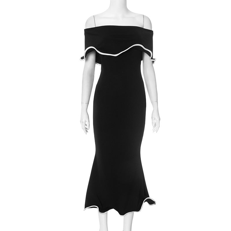 Women's Off-Shoulder Ruffled Maxi Dress berg-feldt