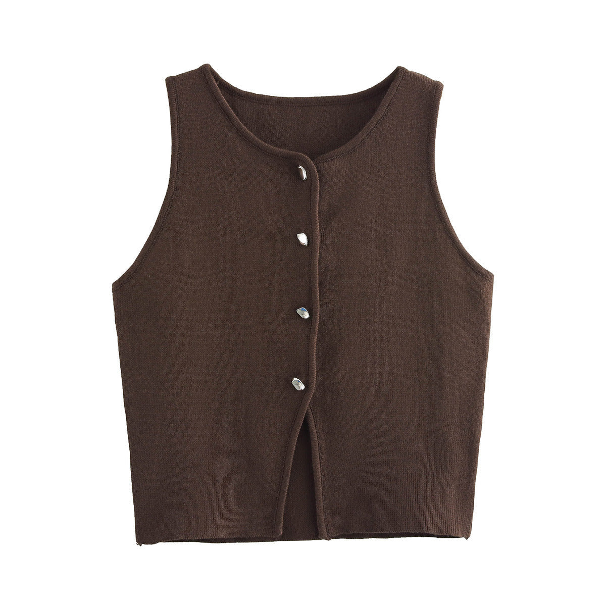 Gilet de loisirs Berg-Feldt pour femme avec patte de boutonnage texturée