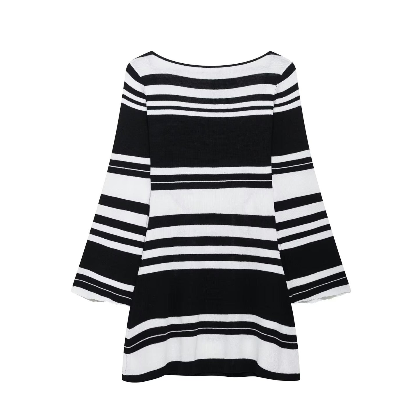 Women's Striped Bell Sleeve Tunic Dress by berg-feldt