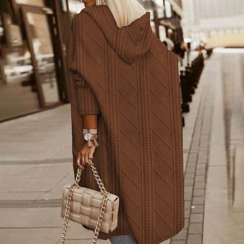 Berg-Feldt | Strickjacke mit Kapuze
