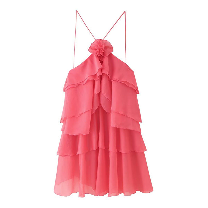 Mini-robe froncée Berg-Feldt pour femme