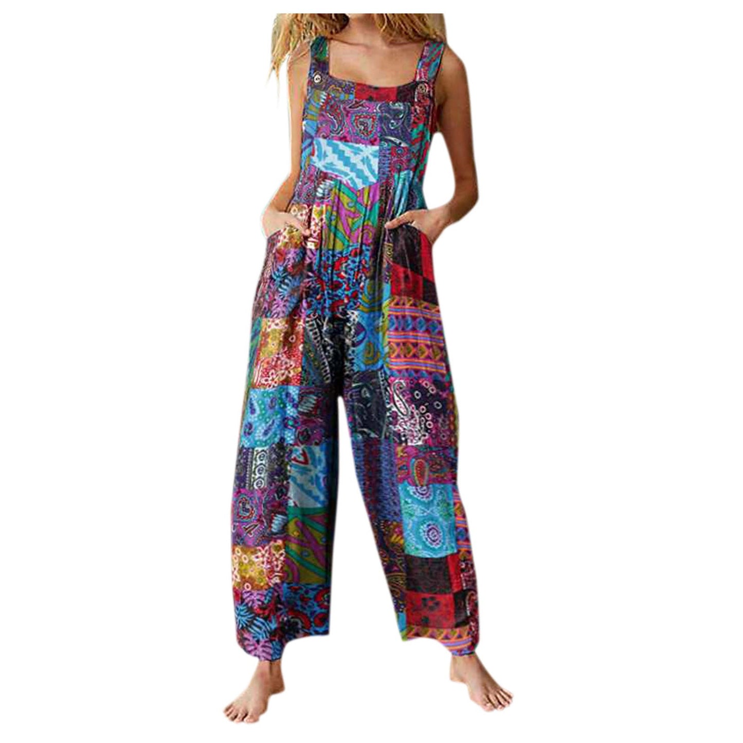 Salopette jumpsuit femme à bretelles ajustables berg-feldt