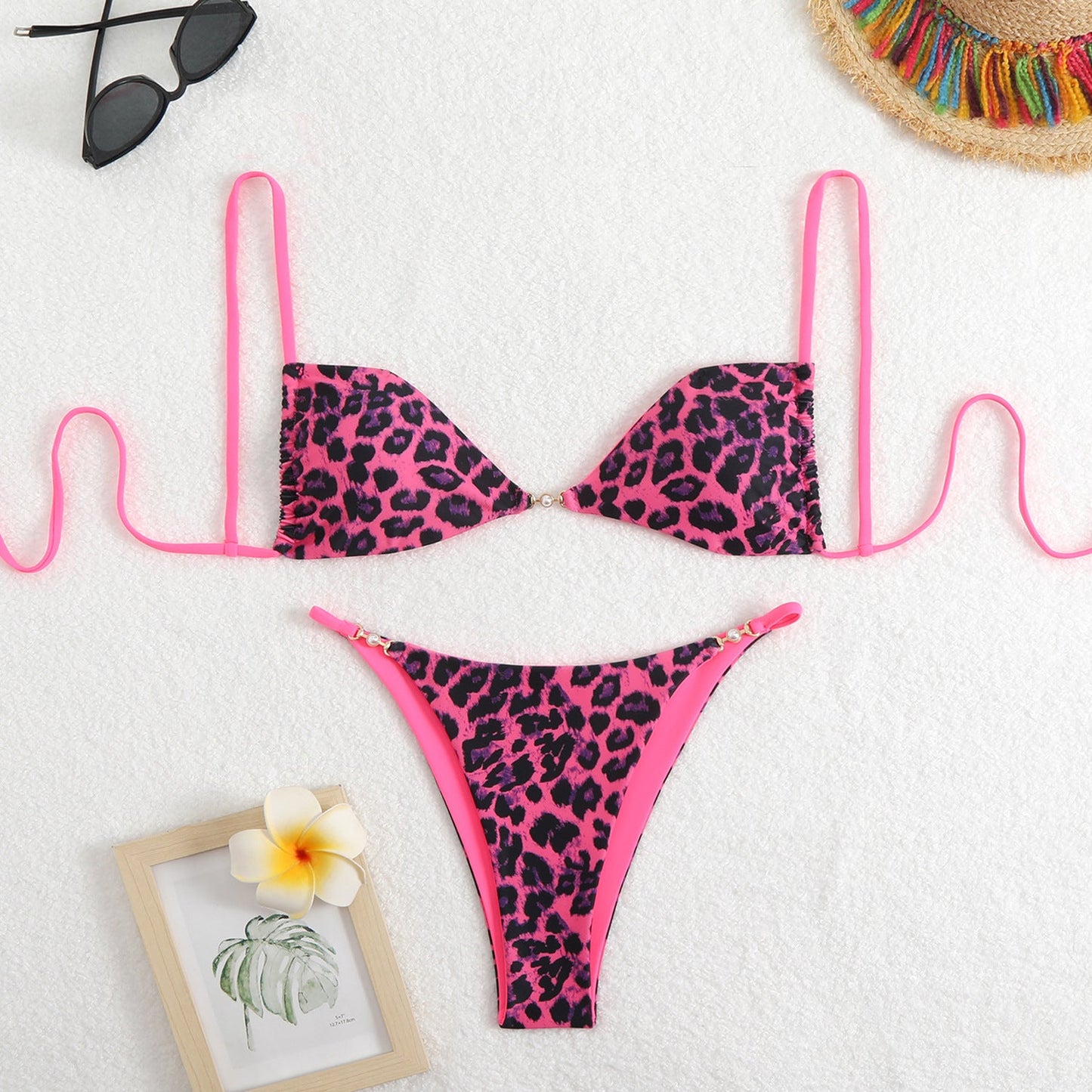 Ensemble de bikini triangle fleuri Berg-Feldt pour femme