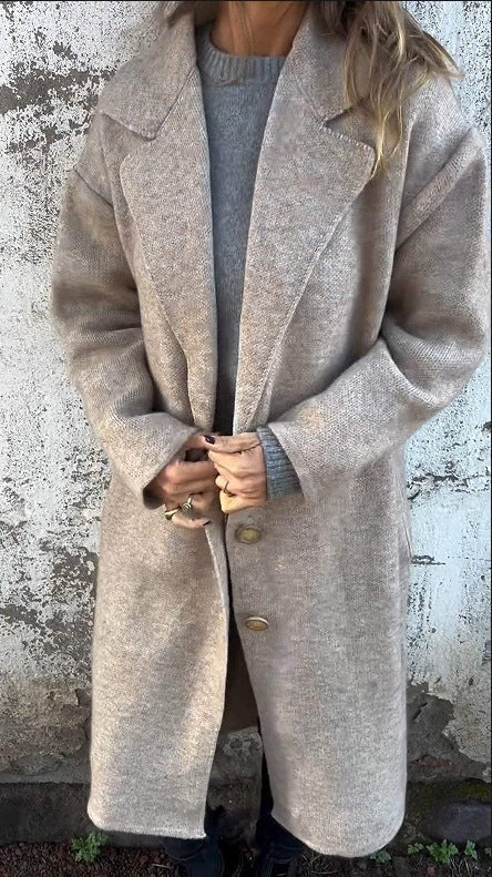 Women's Oversized Wool Blend Coat by berg-feldt