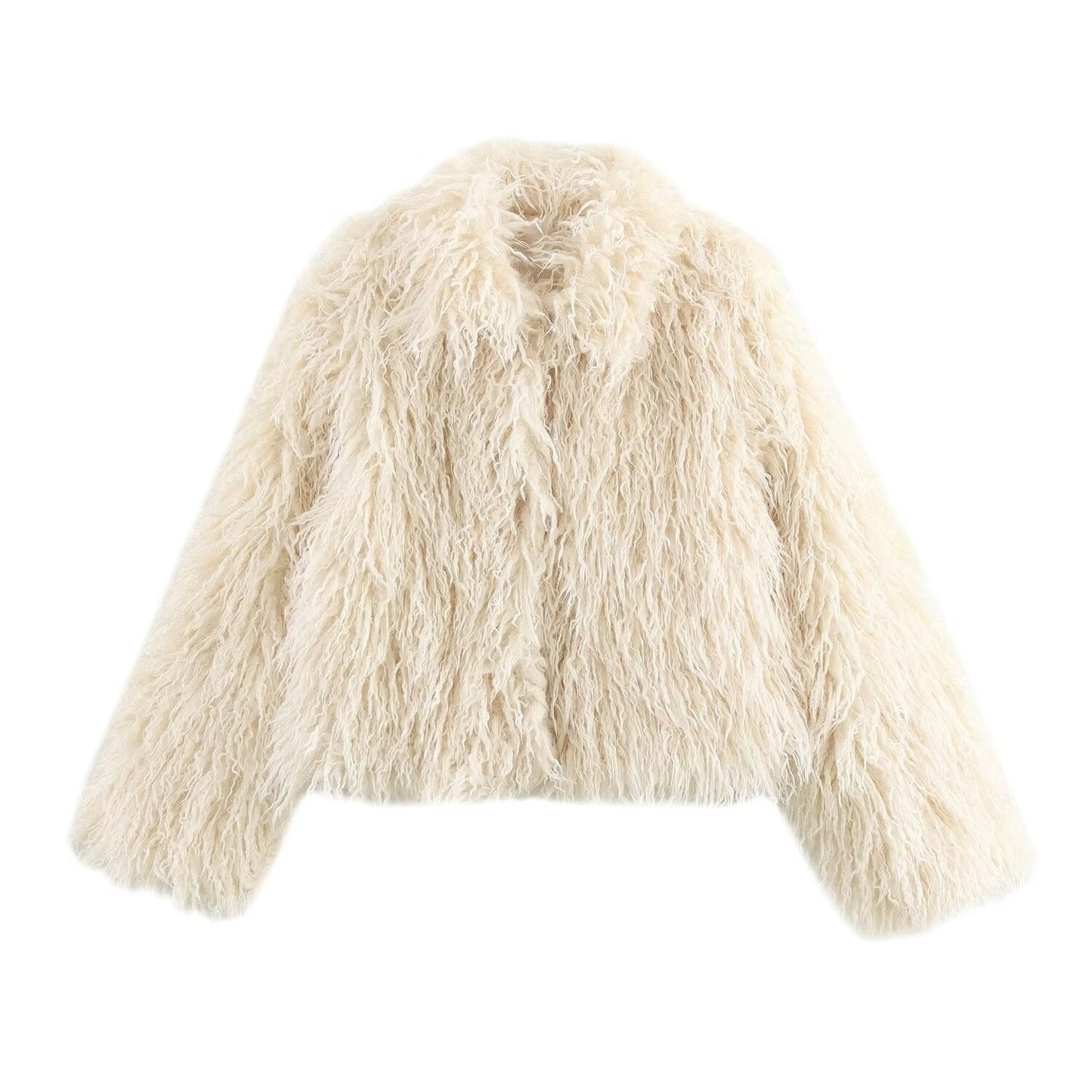 Women's Short Faux Fur Jacket berg-feldt