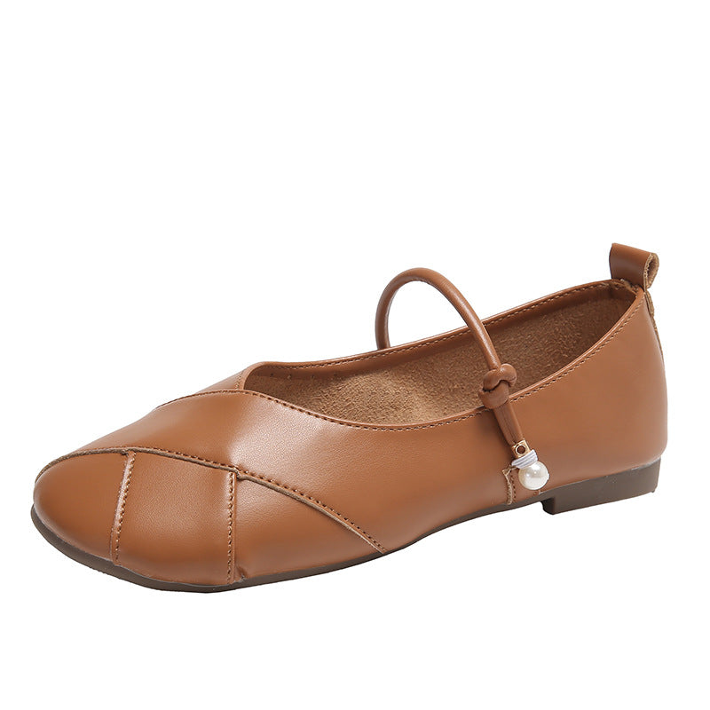 Ballerines élégantes pour femme avec bride et perles berg-feldt