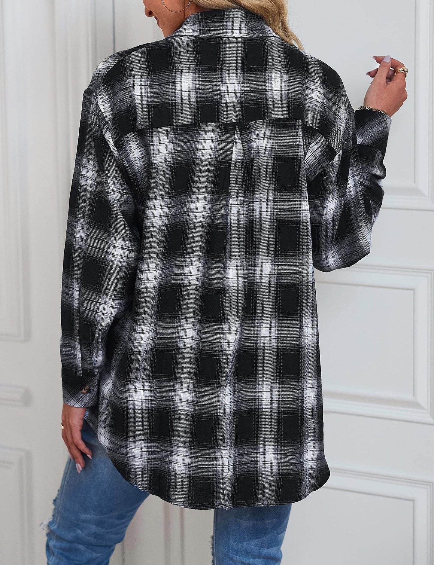 Women's Relaxed Flannel Shirt by berg-feldt