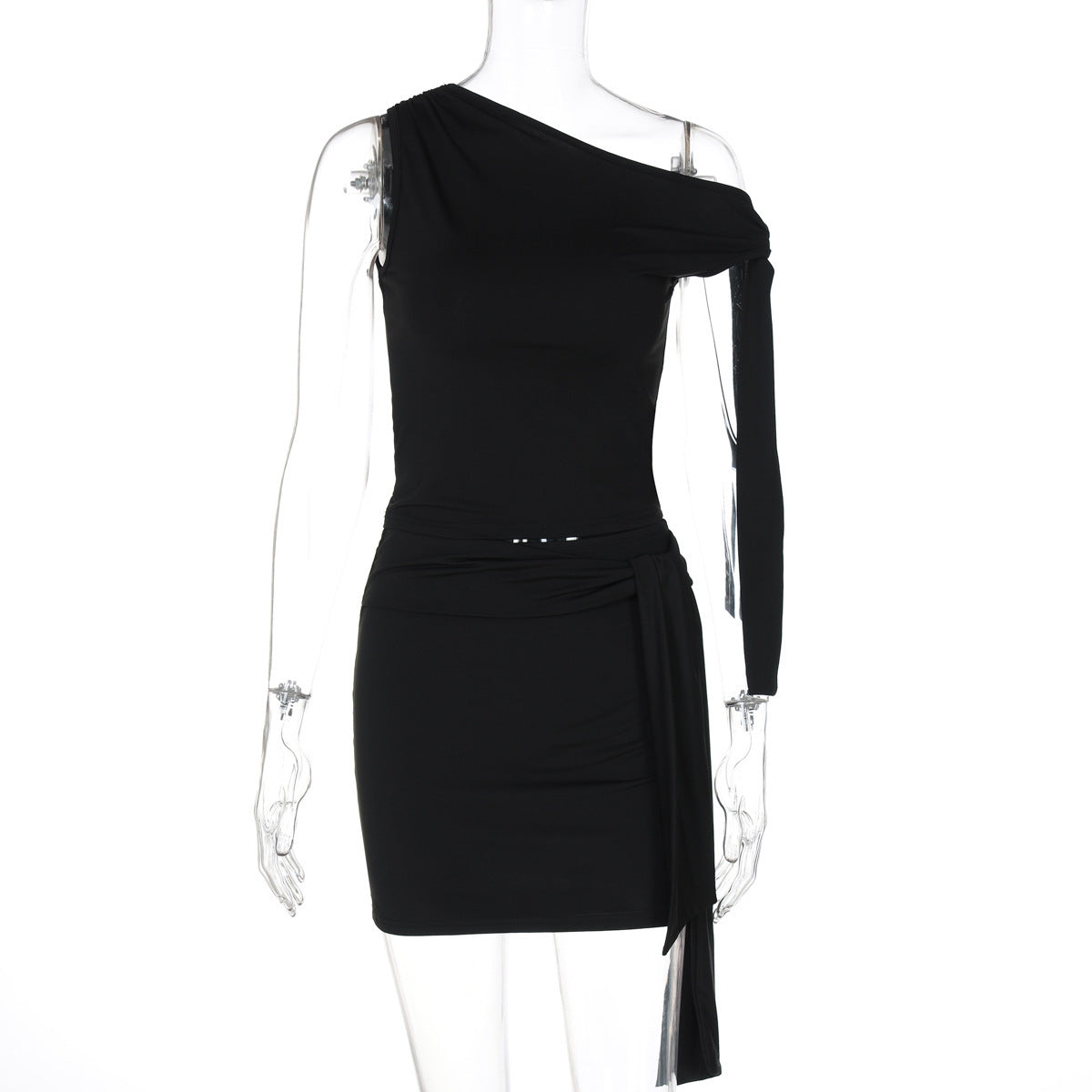 Asymmetrisches Crop-Top und Wickelrock Set für Damen von berg-feldt