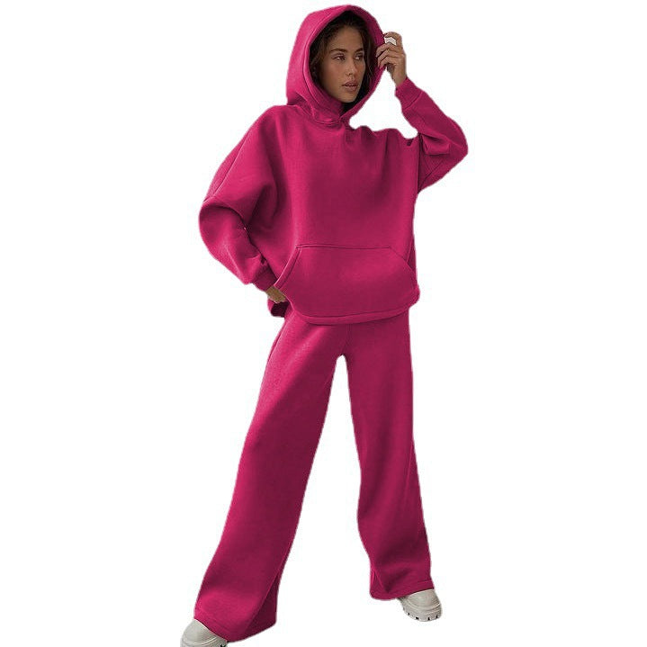 Ensemble décontracté et ample pour femme, avec hoodie et pantalon large Berg-Feldt