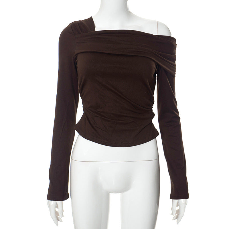 Women's Off-the-Shoulder Ruffled Long-Sleeve Top berg-feldt