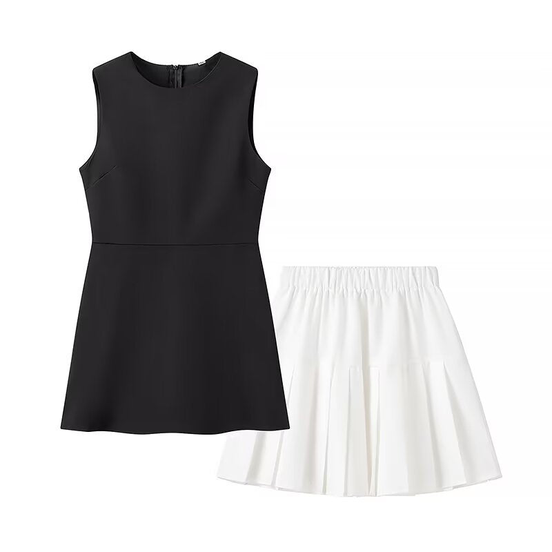 A-Linien-Kleid-Set für Damen mit mehrlagigem Rock von berg-feldt
