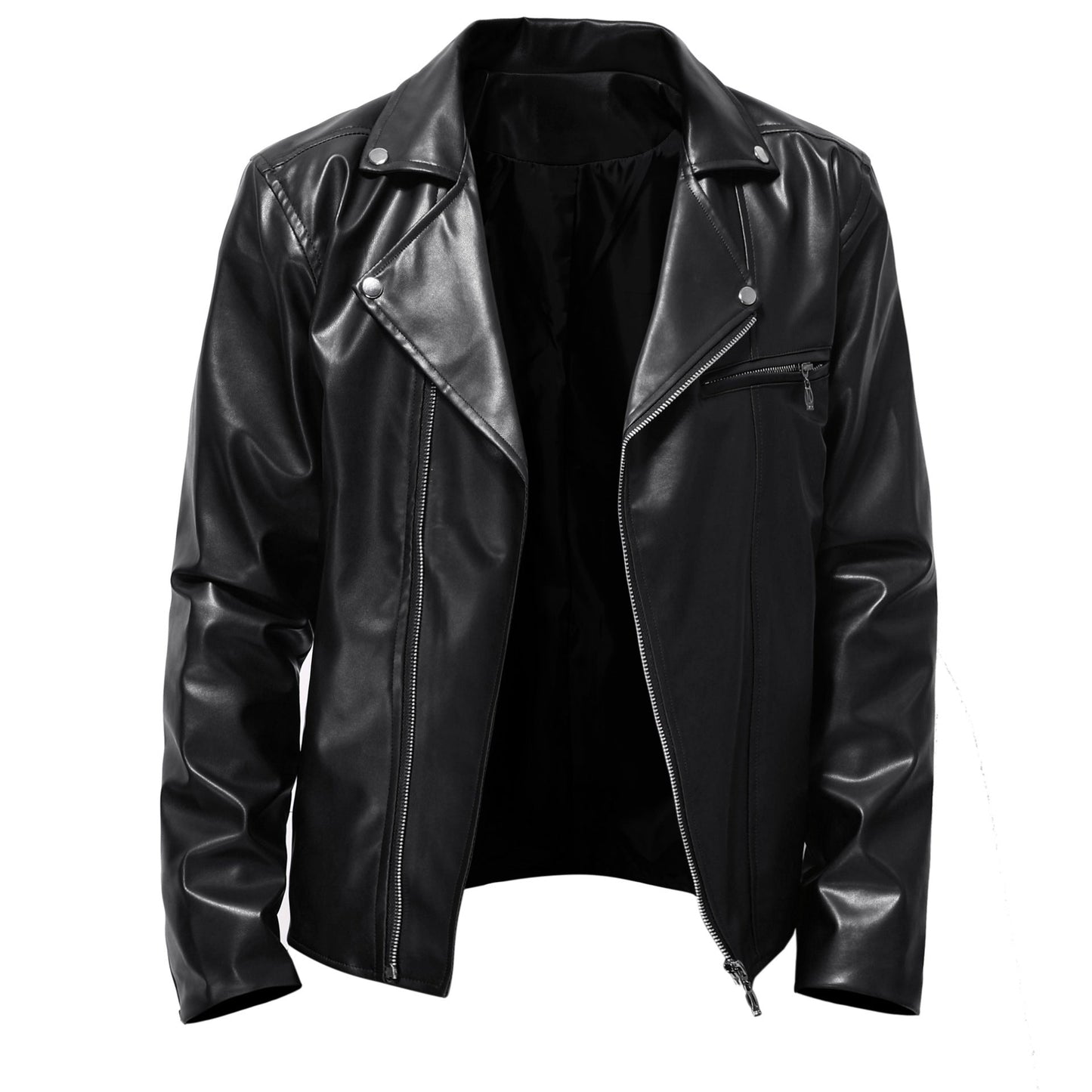 Veste de moto stylée en similicuir pour homme Berg-Feldt