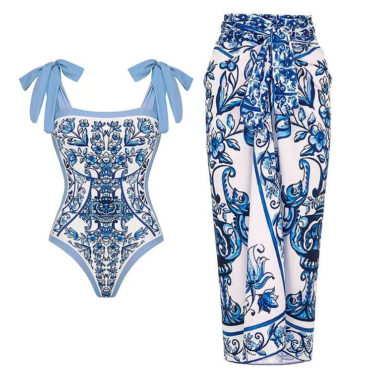 Ensemble haut de maillot de bain et robe longue Berg-Feldt pour femme