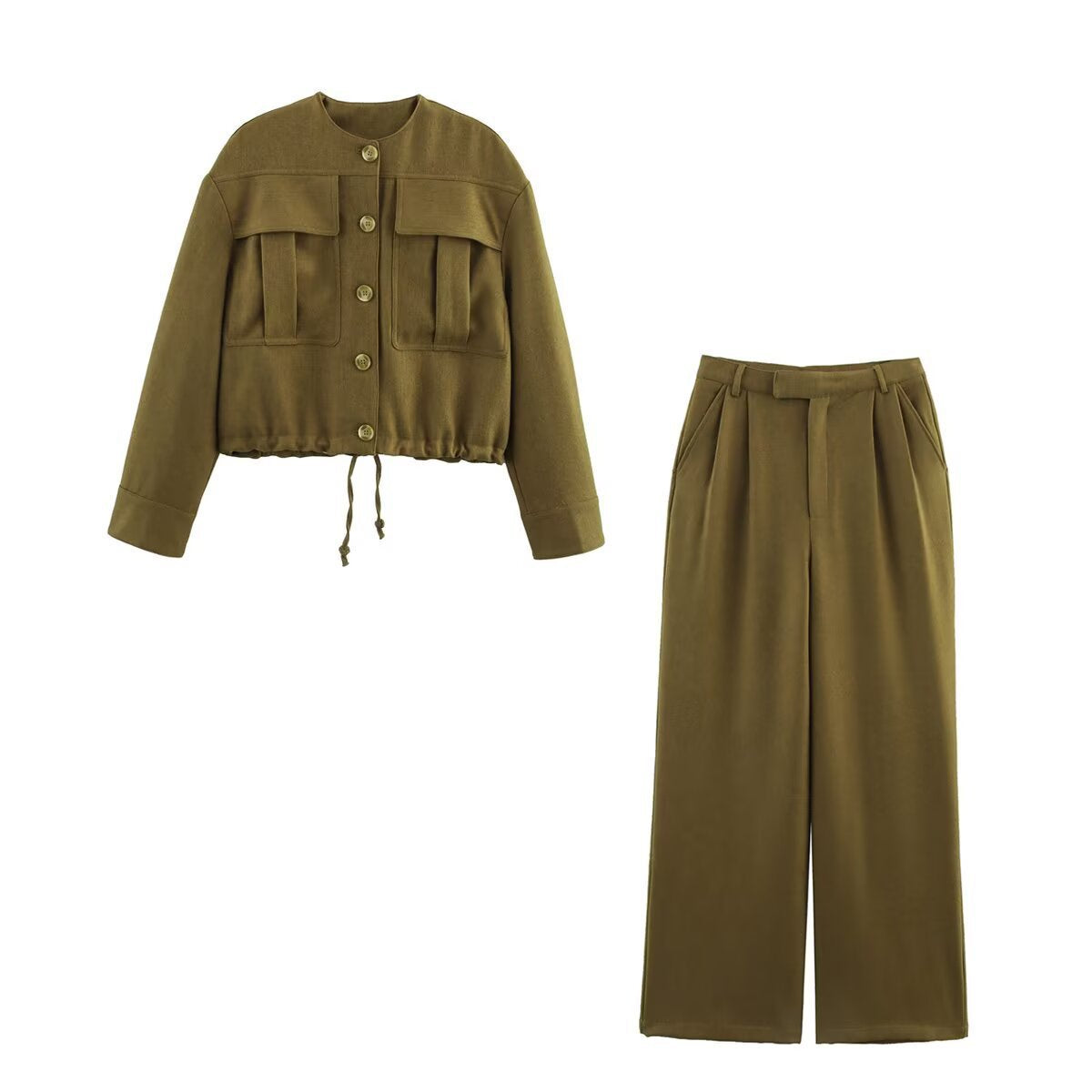 Women's Utility Cropped Jacket by Berg-Feldt