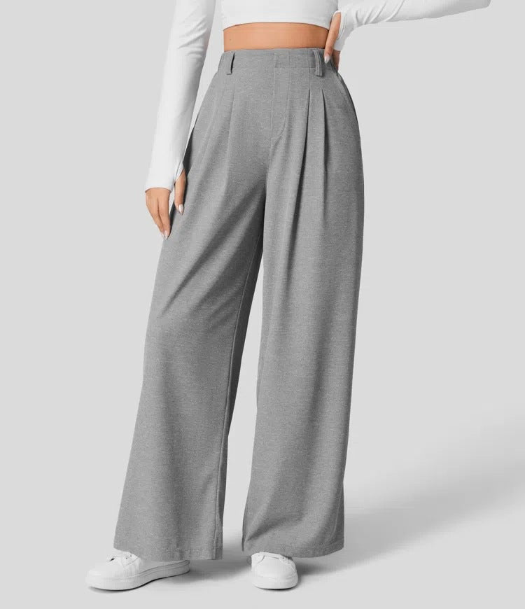 Weite Damen Culottehose mit elastischem Bund von berg-feldt