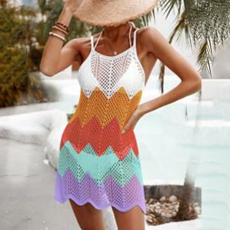 Robe de plage femme au crochet style bohème par Berg-Feldt
