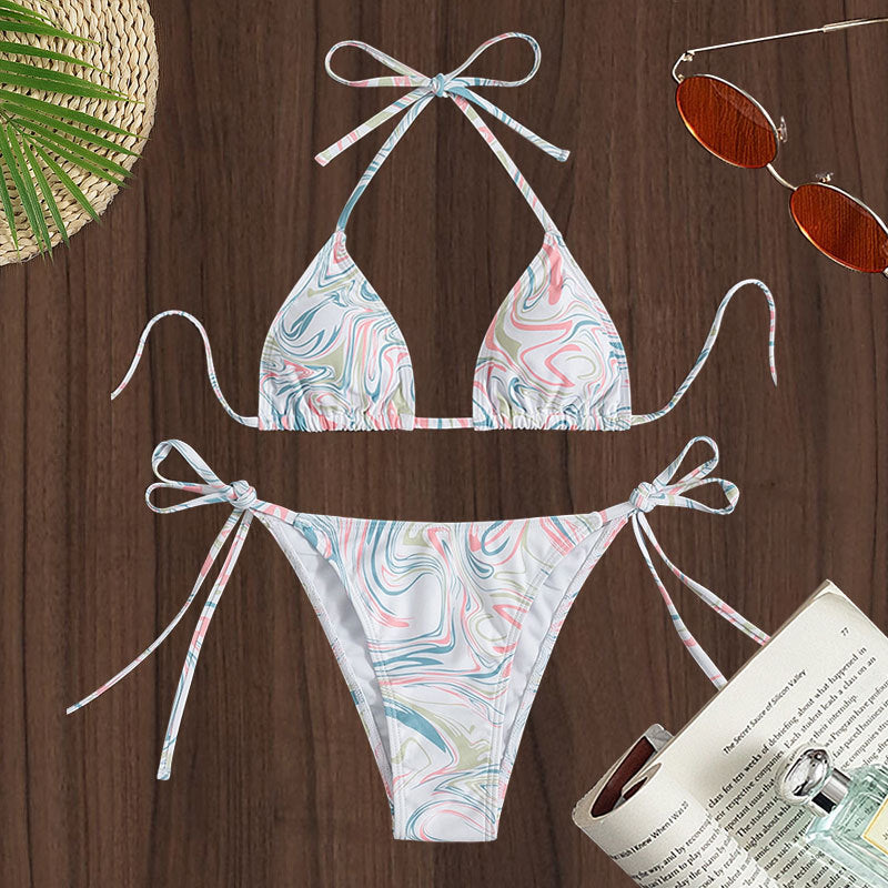Wickel-Bikini Damen Set mit lockeren Bändern von berg-feldt