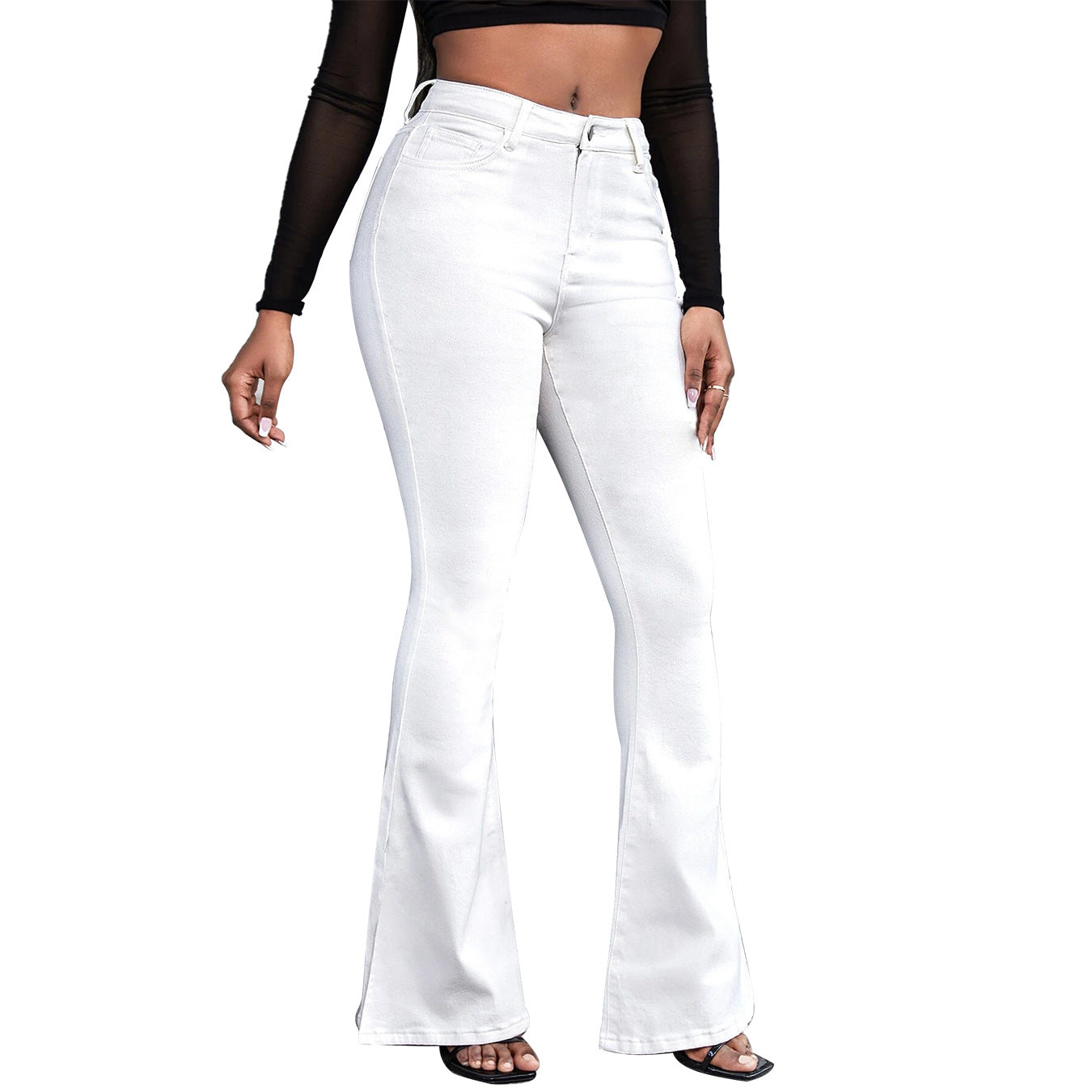 Jean bootcut taille haute sculptant pour femme de berg-feldt