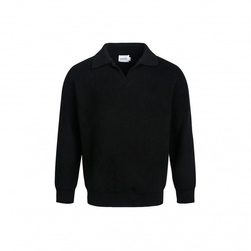 Damen Élégant pull en maille avec col moderne et fines côtes Berg-Feldt