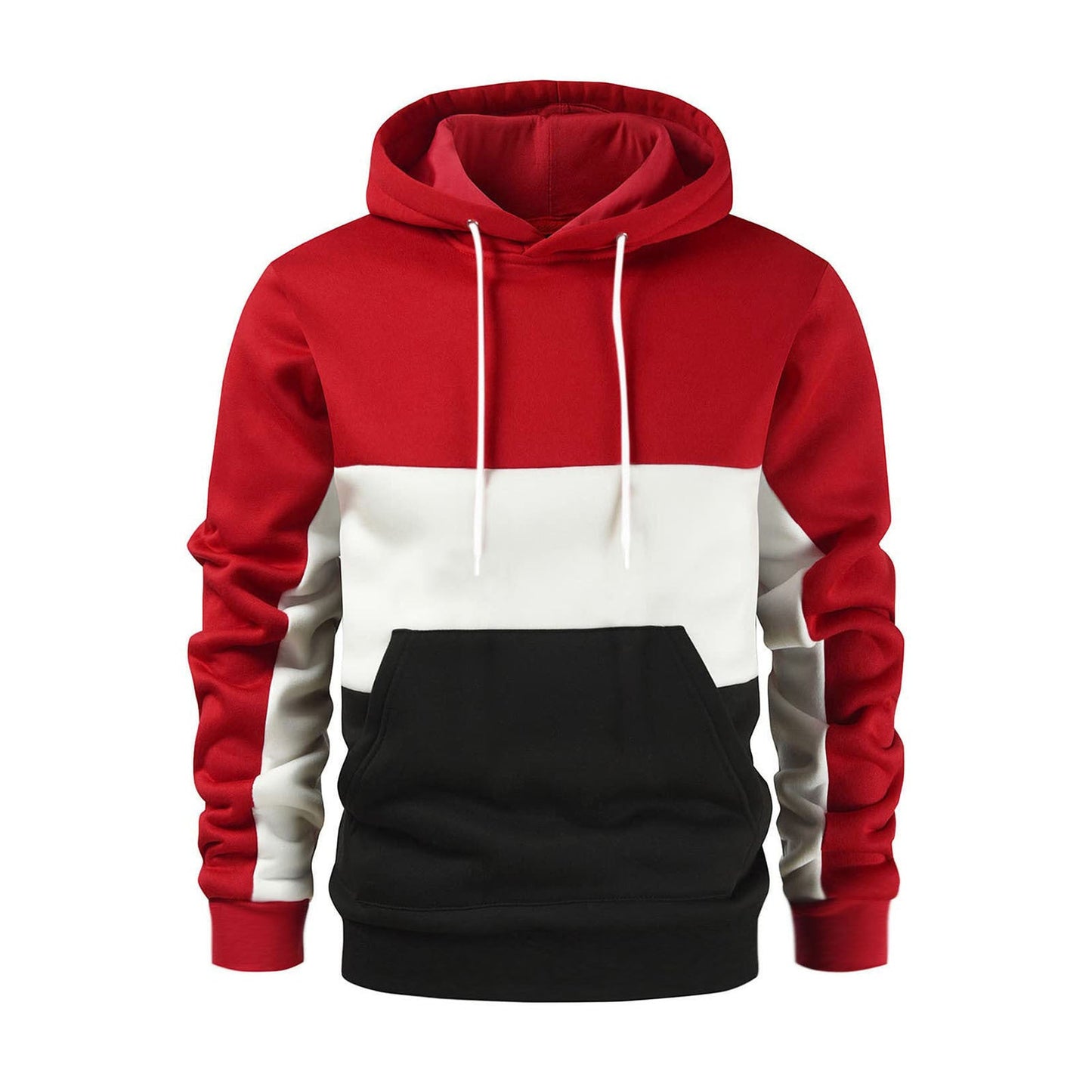 Herren Kapuzenpullover mit modischem Farbblockdesign Berg-Feldt