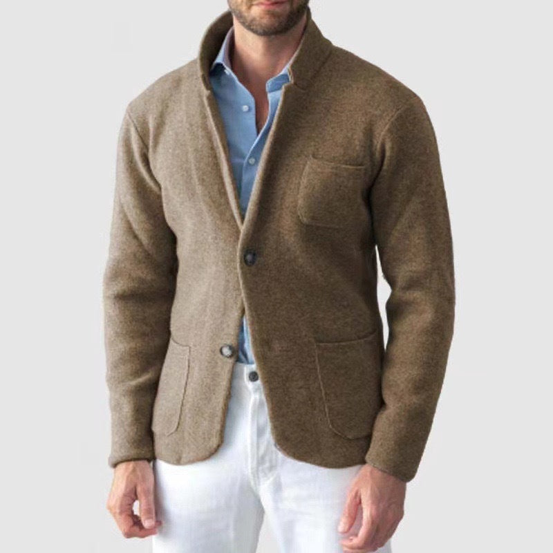 Veste en maille pour homme au look élégant avec poches pratiques Berg-Feldt