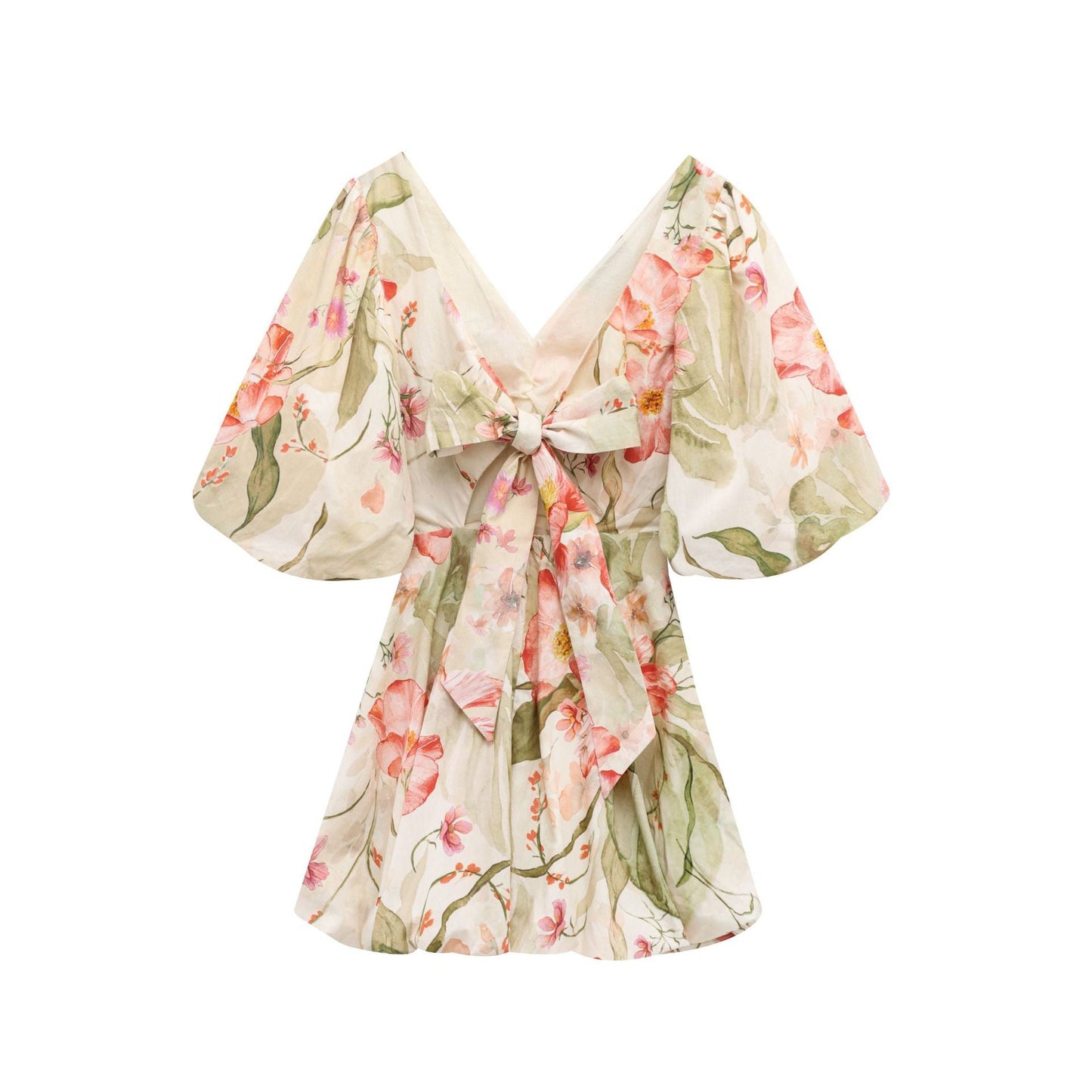 Elegant Women's Tie-Back Flare Dress by berg-feldt