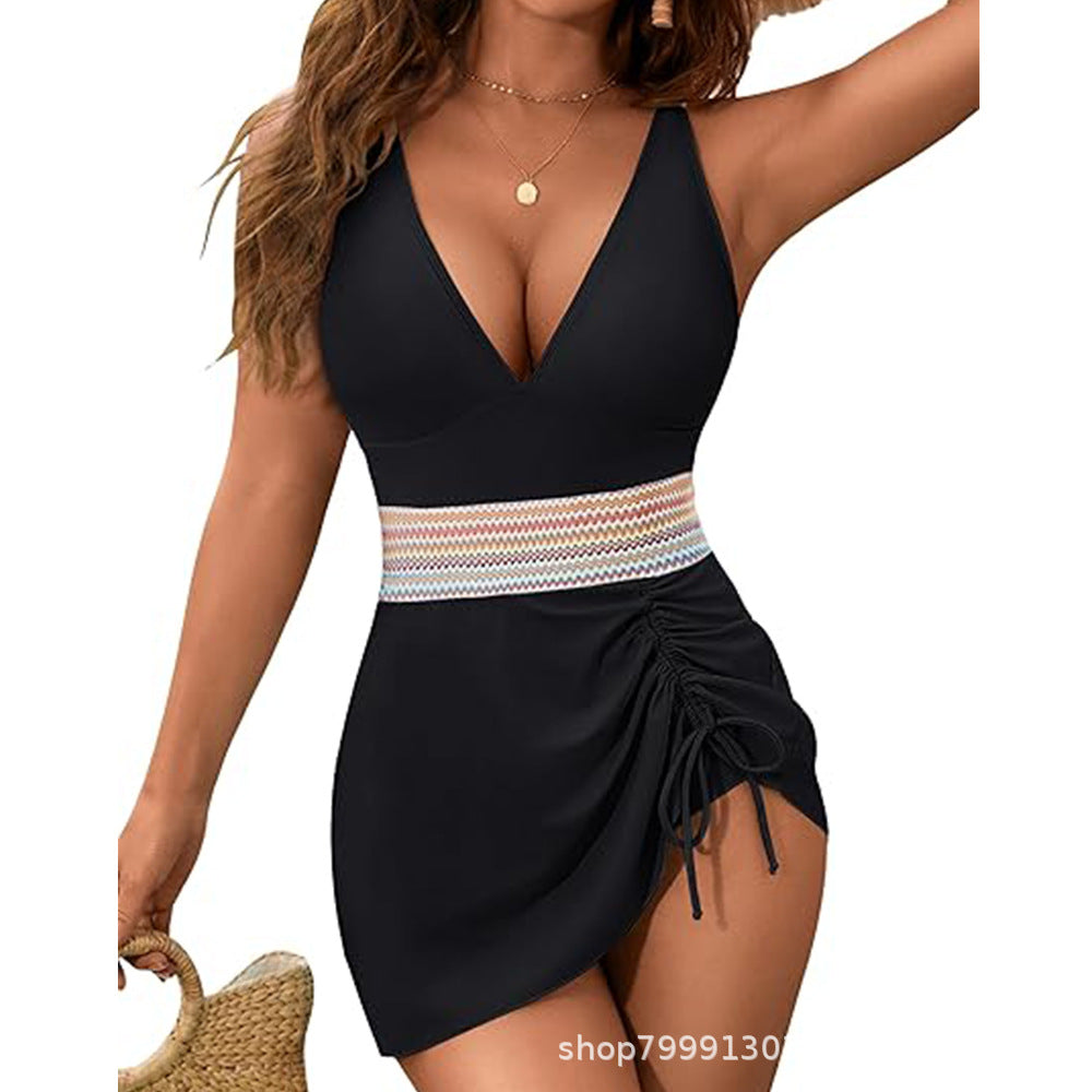 Wickelkleid für Damen mit Cut-Out und modischem Schnitt von berg-feldt
