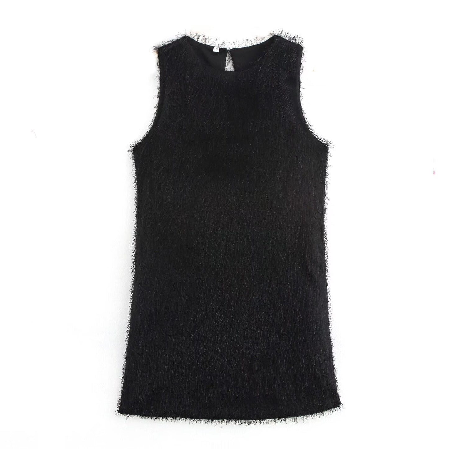 Robe droite en fausse fourrure Berg-Feldt pour femme