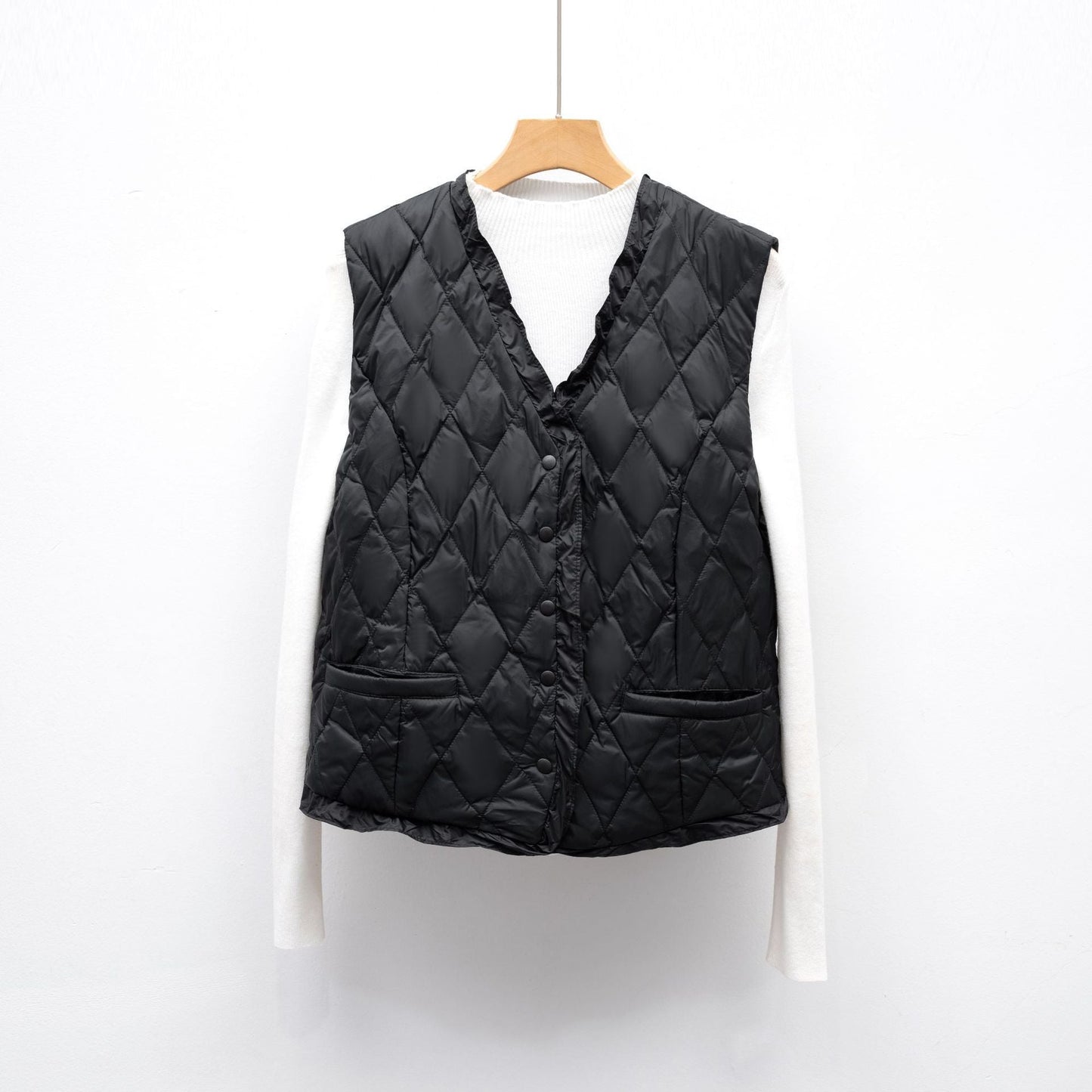 Gilet matelassé asymétrique pour femme Berg-Feldt