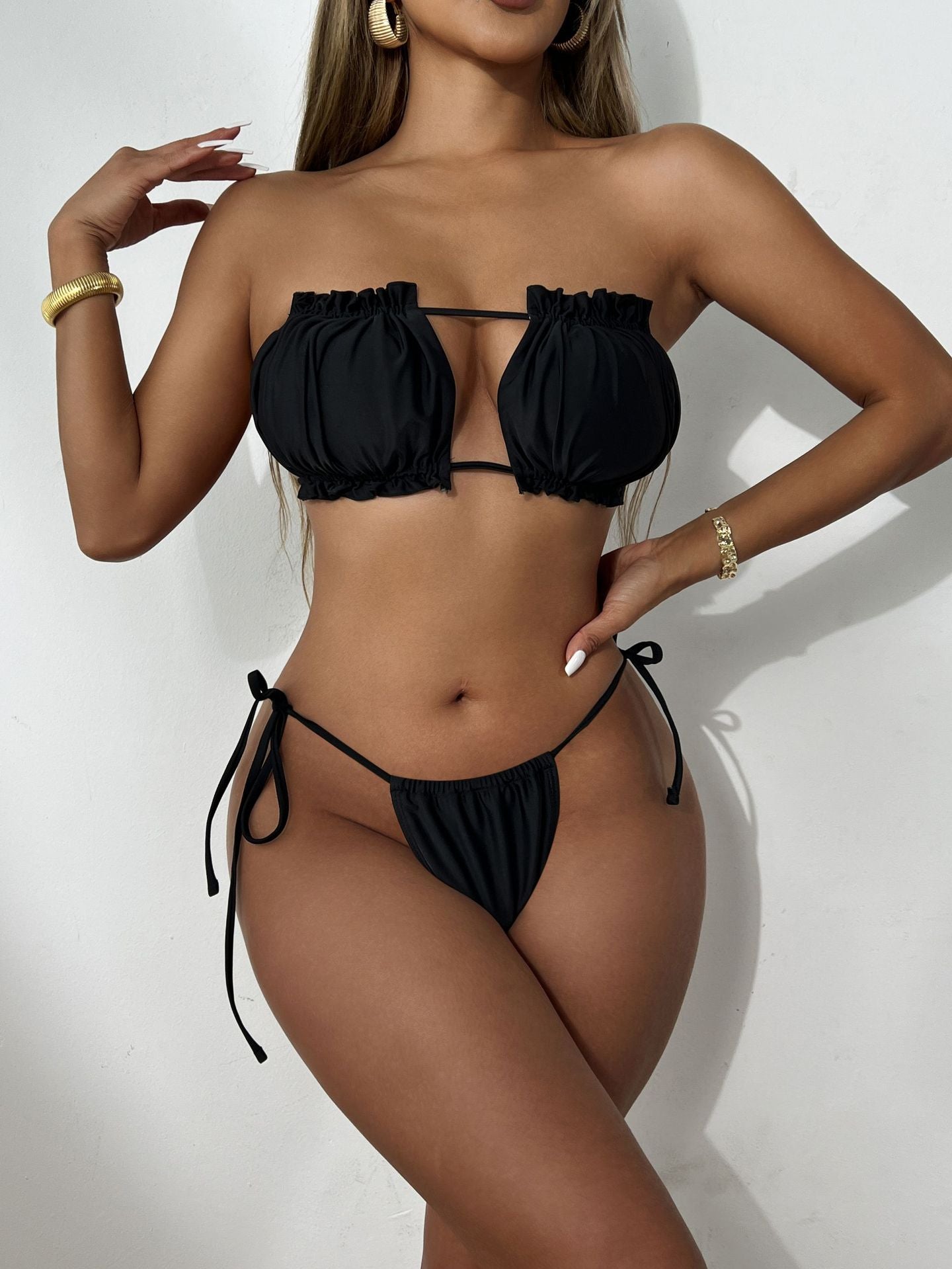 Women's Ruffle Cut-Out Bikini Set berg-feldt