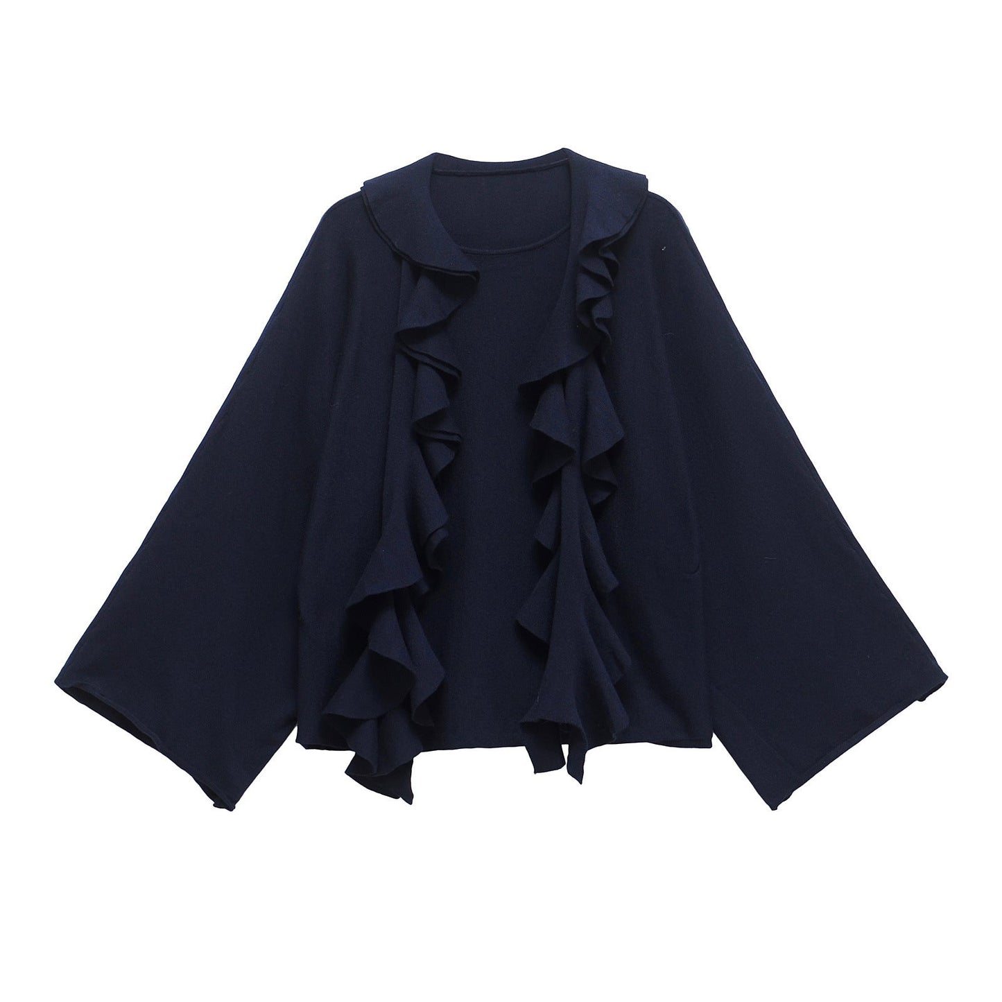 Women's Ruffled Open Front Cardigan berg-feldt