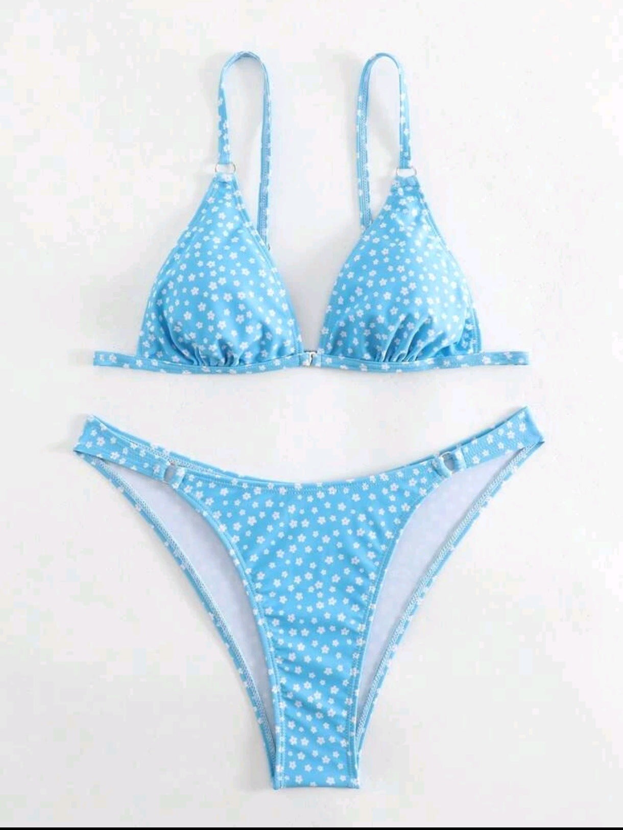 Women's Floral Print Triangle Bikini Set berg-feldt 1750840142