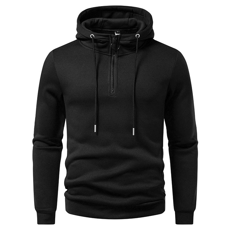 Herren Kapuzenpullover mit modernem Reißverschluss und atmungsaktivem Material Berg-Feldt